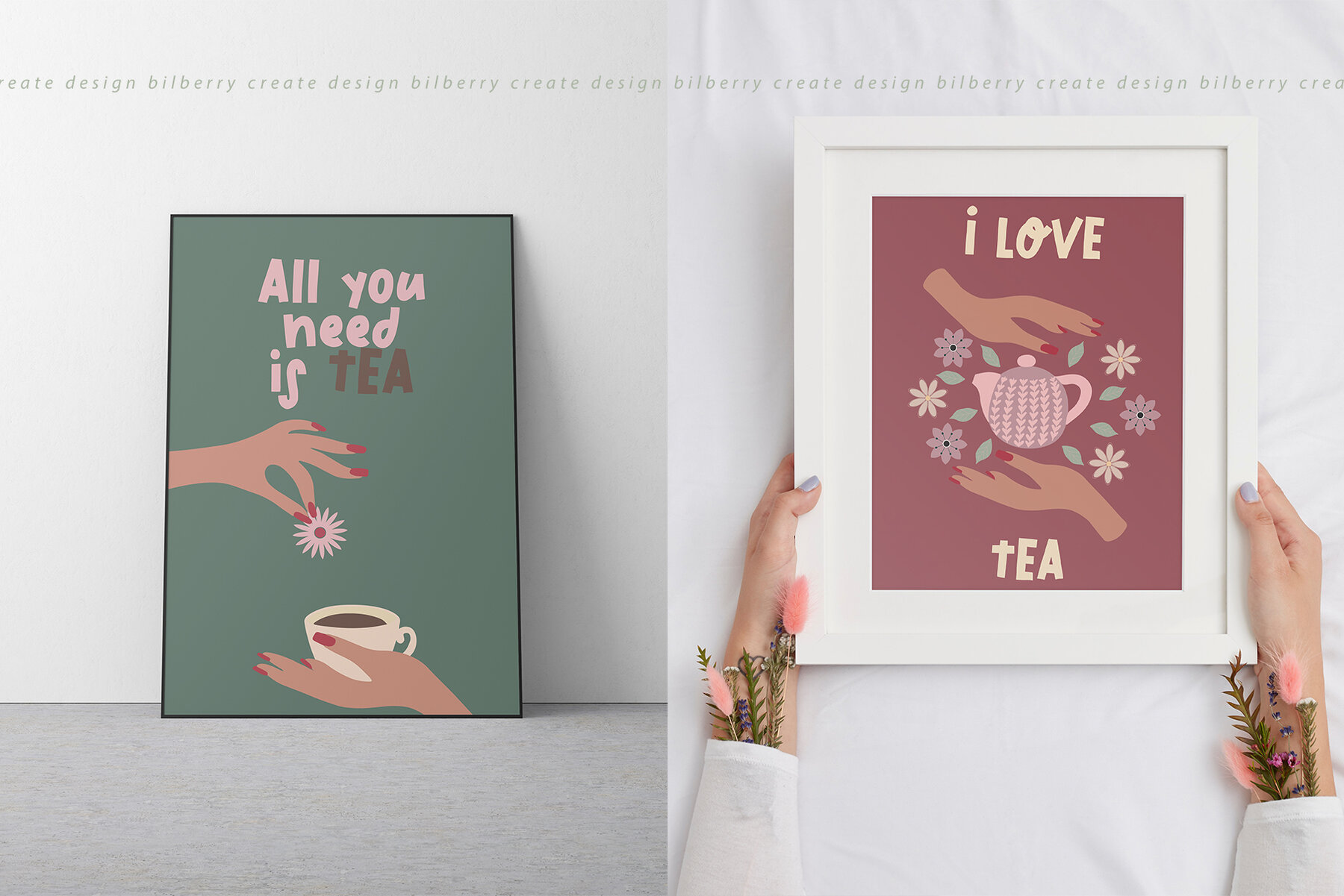 Tea Lover Art Set 17