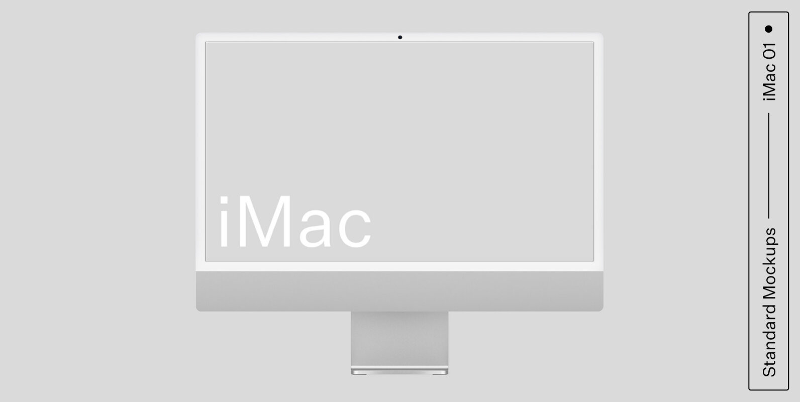iMac 01 Standard Mockup iMac 01 Standard Mockup