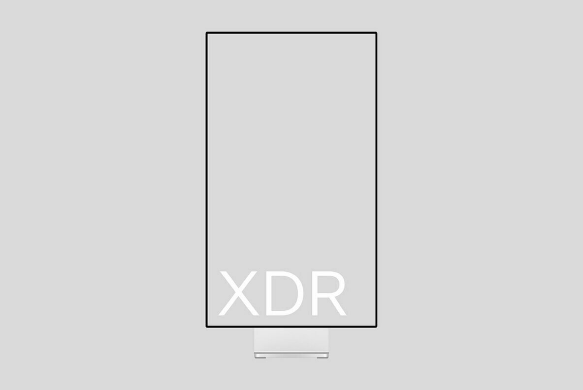 Pro Display XDR 01 Standard Mockup Pro Display XDR 01 Standard Mockup