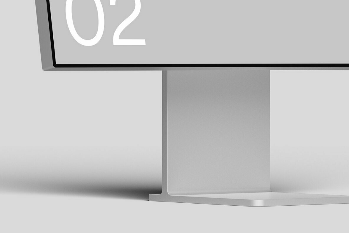 Pro Display XDR 02 Standard Mockup Pro Display XDR 02 Standard Mockup