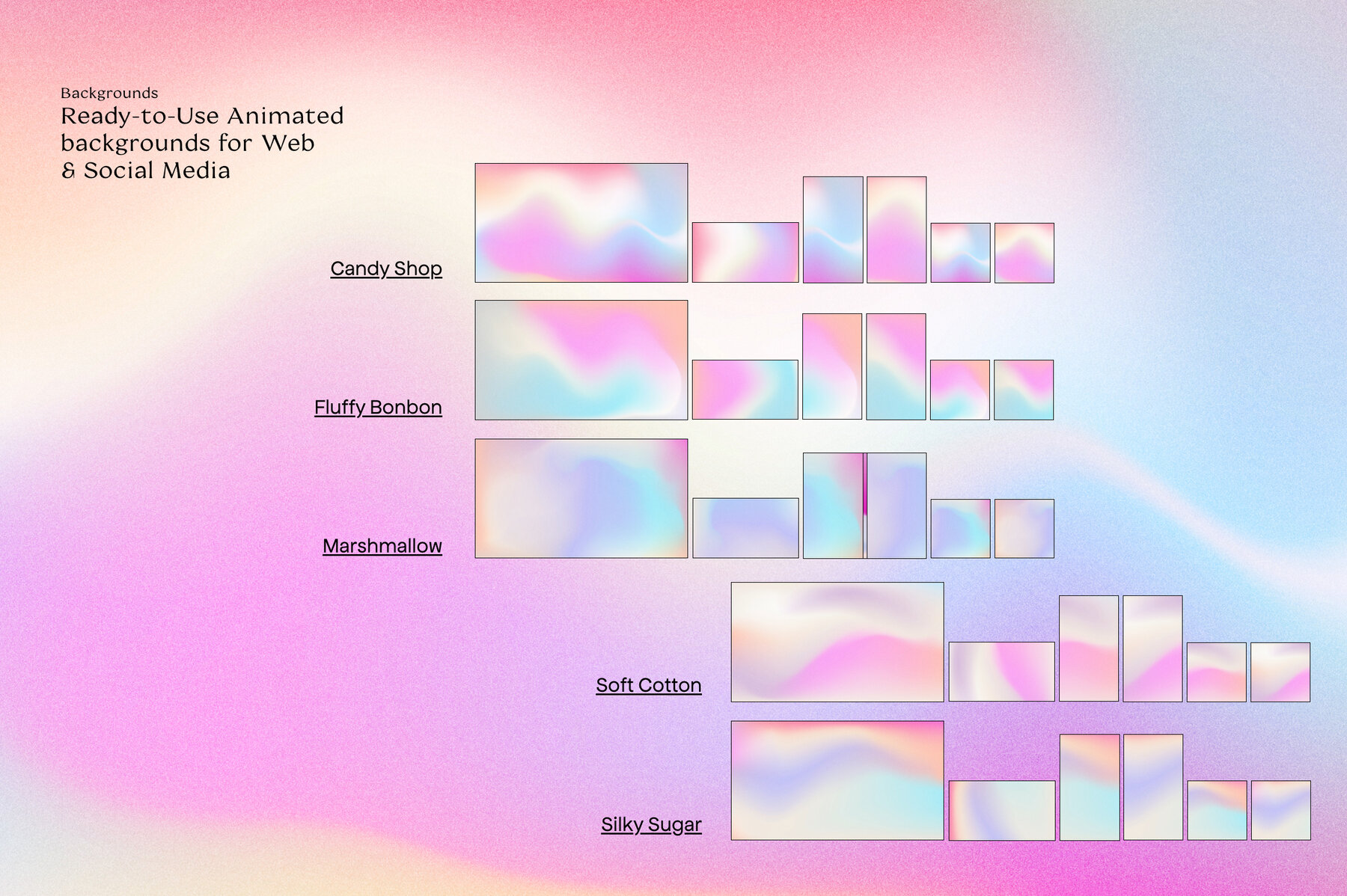 CANDY Animated Gradients CANDY Animated Gradients
