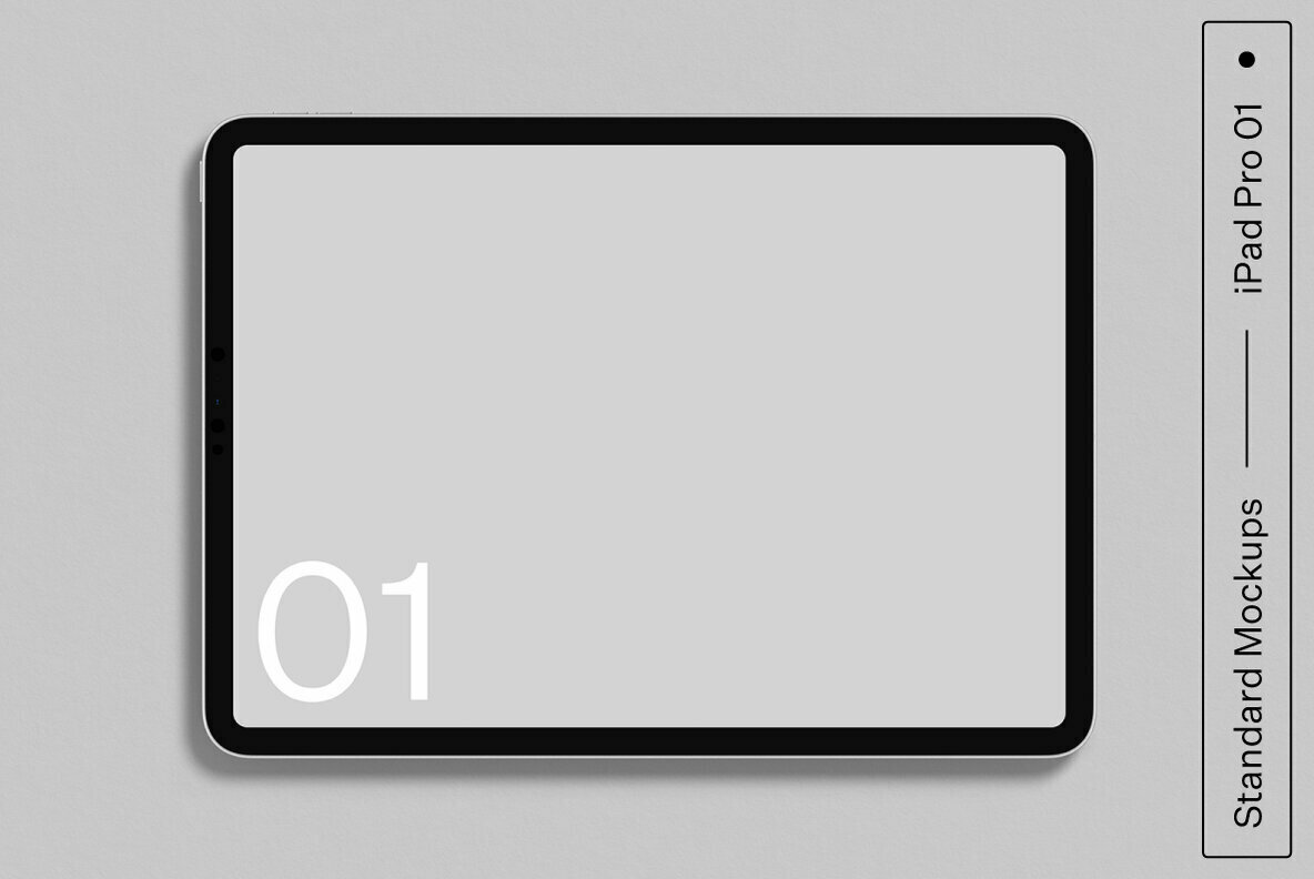 iPad Pro 01 Standard Mockup iPad Pro 01 Standard Mockup