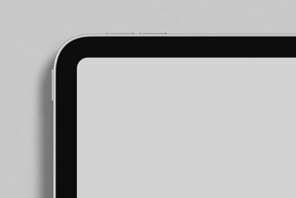 iPad Pro 01 Standard Mockup iPad Pro 01 Standard Mockup
