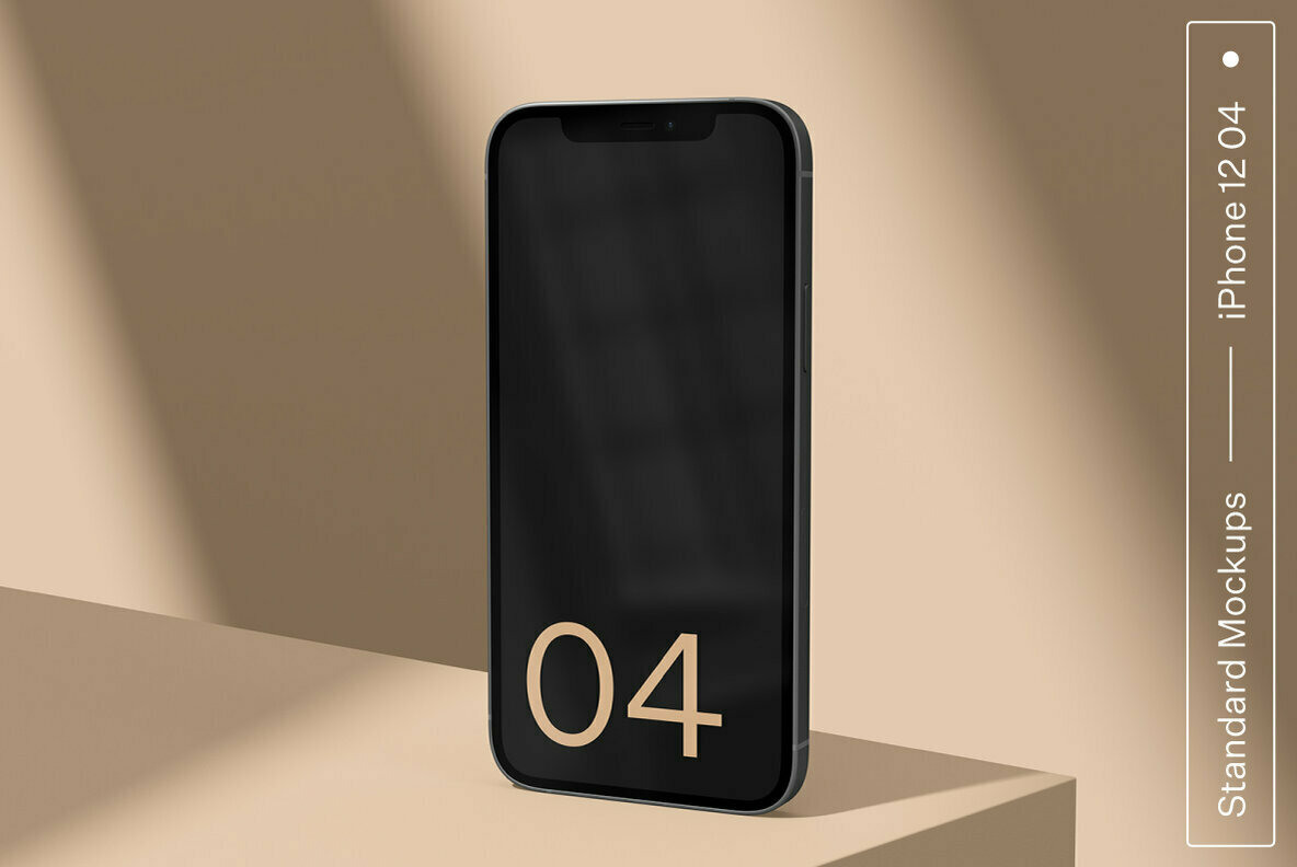 iPhone 12 04 Standard Mockup iPhone 12 04 Standard Mockup