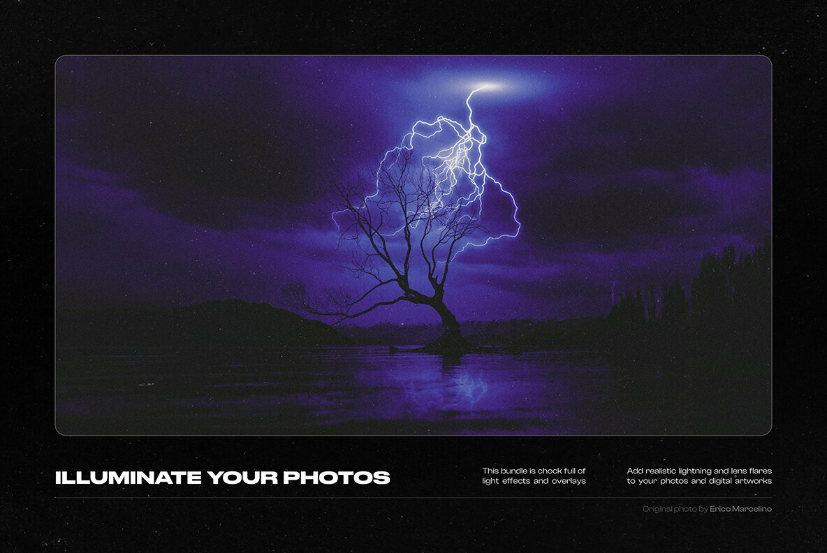 Lightning Bolts   Lens Flares Bundle 3