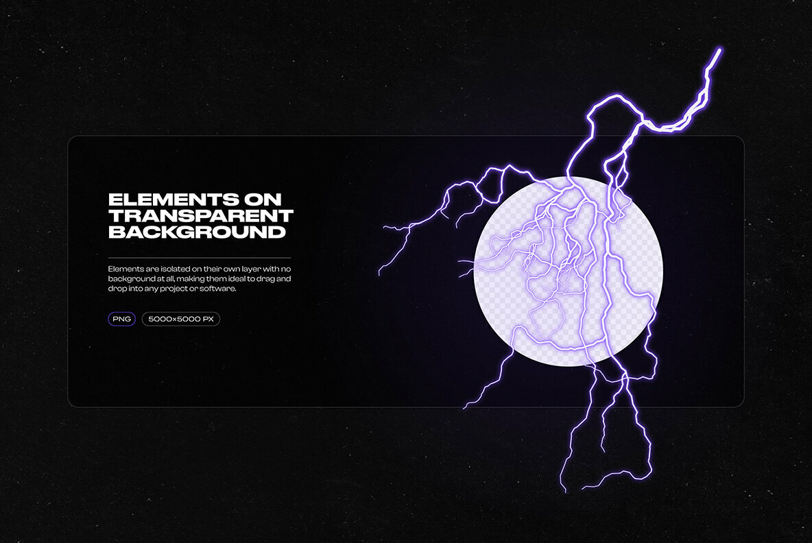 Lightning Bolts   Lens Flares Bundle 5