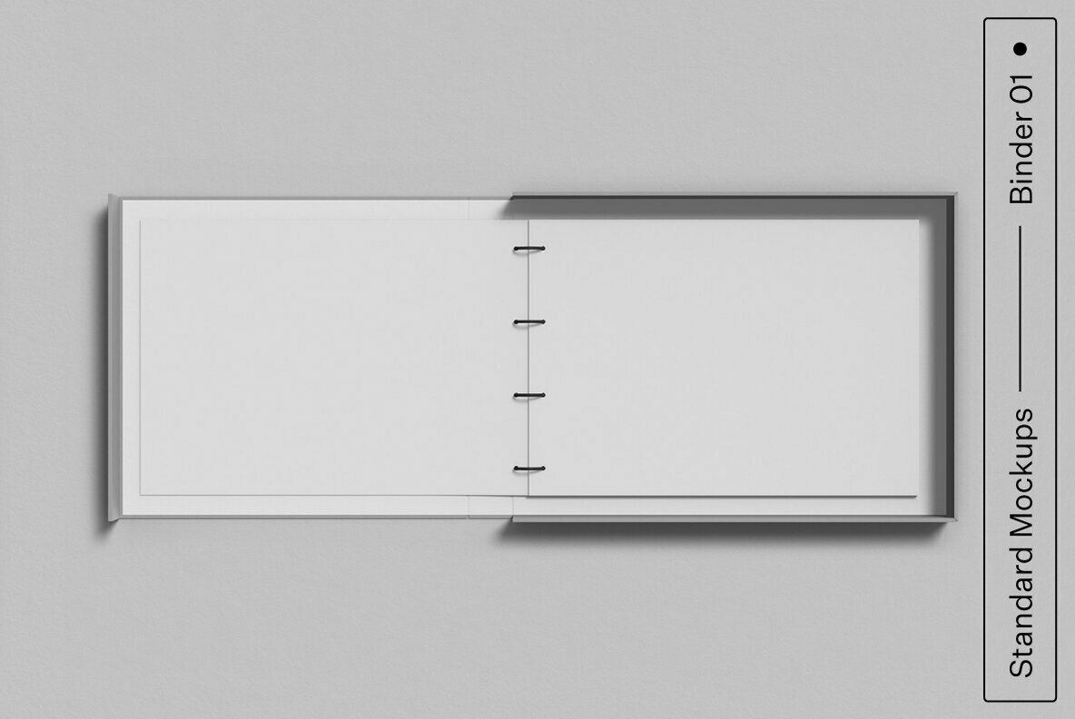 Binder 01 Standard Mockup Binder 01 Standard Mockup