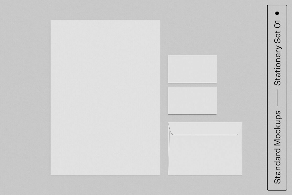 Stationery Set 01 Standard Mockup 1