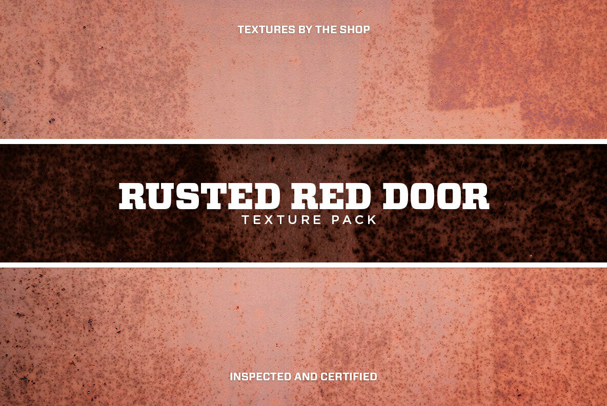 Rusted Red Door Texture Pack 1