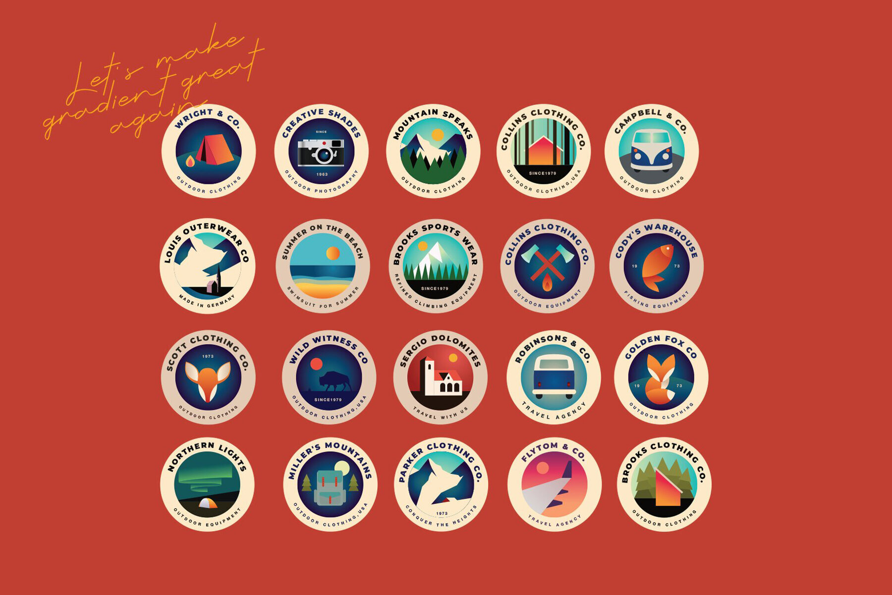 20 Outdoor Badges 2