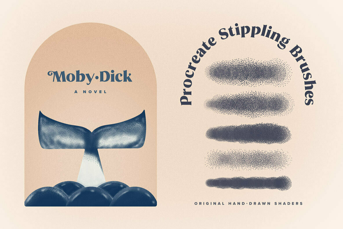Procreate Stippling Brushes Kit Procreate Stippling Brushes Kit