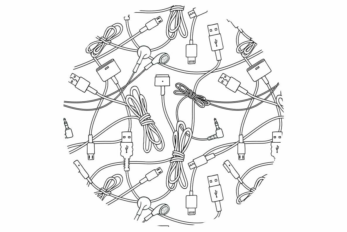 Unplugged   Two Seamless Patterns 3