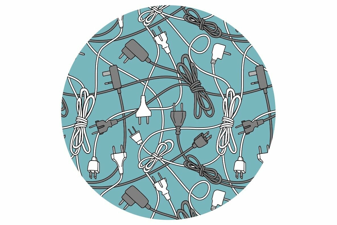 Unplugged   Two Seamless Patterns 4