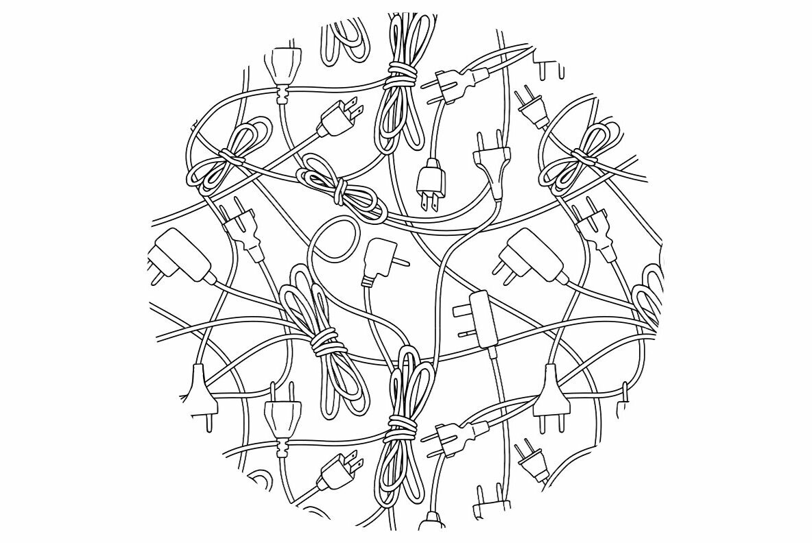 Unplugged   Two Seamless Patterns 5