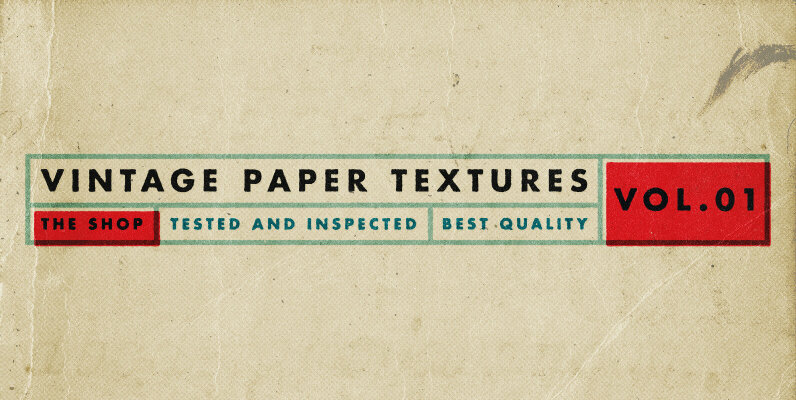Vintage Paper Textures Volume 01