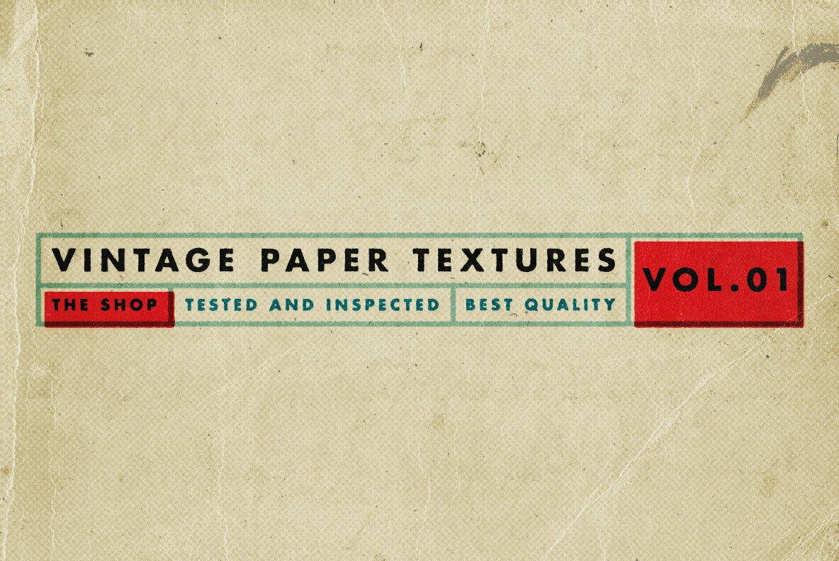 Vintage Paper Textures Volume 01 1
