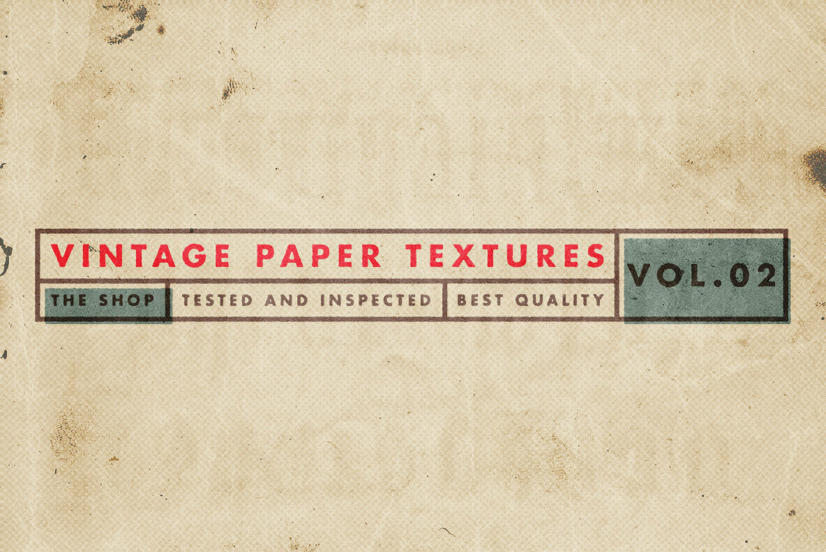 Vintage Paper Textures Volume 02 1