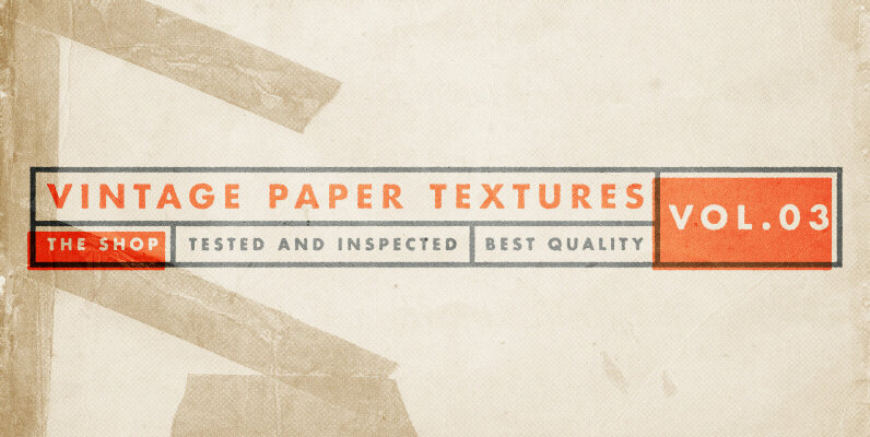 Vintage Paper Textures Volume 03