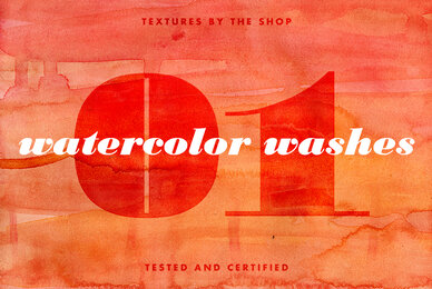 Watercolor Washes Textures Volume 01