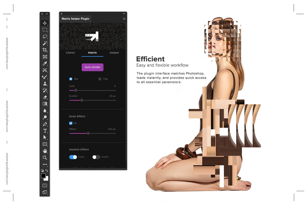 Matrix Swiper Animation PS Plugin Matrix Swiper Animation PS Plugin
