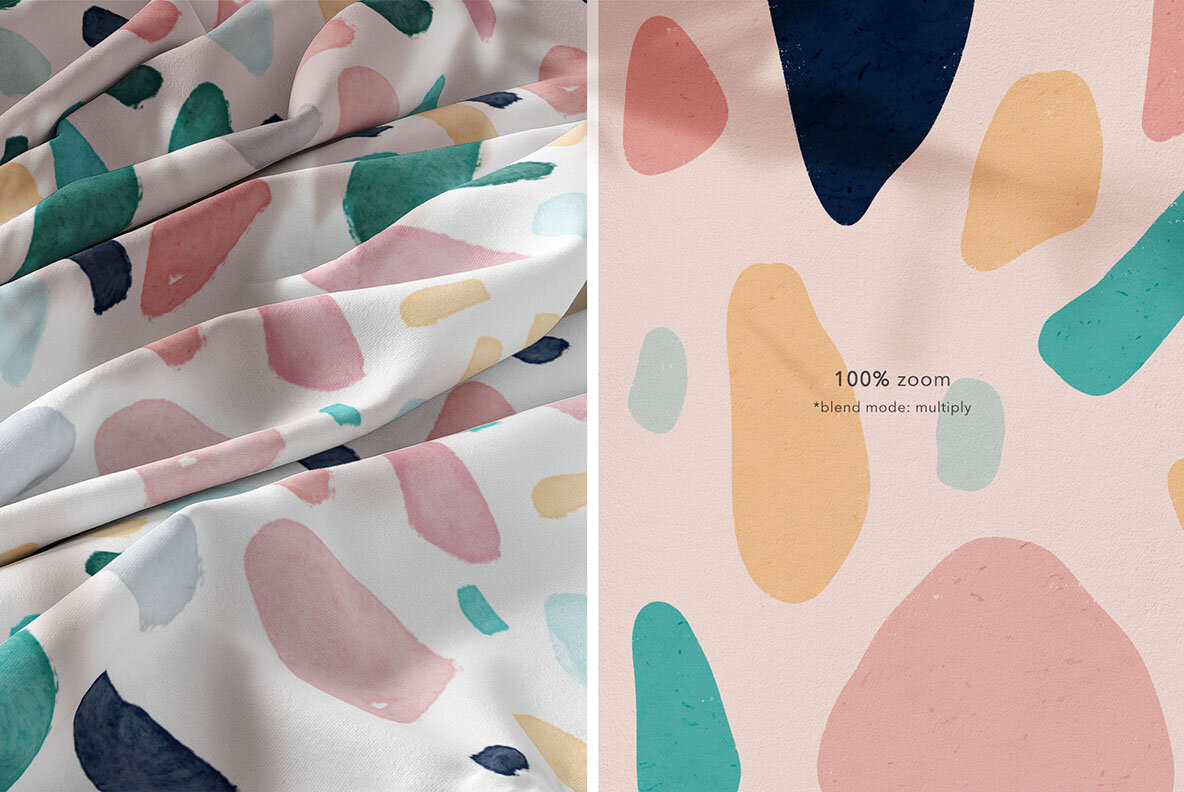 Terrazzo Seamless Patterns   Shapes Vol 1 6