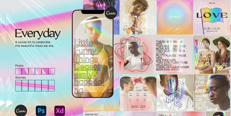 Everyday   Social Kit Instagram   Canva