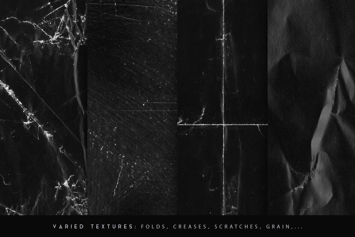 Black Paper Textures 5