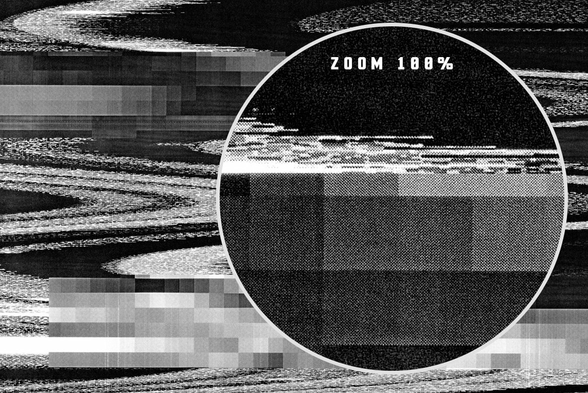 Toner Glitch Photocopy Textures 5