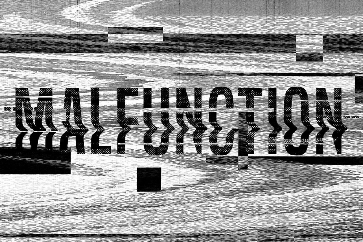 Toner Glitch Photocopy Textures 10