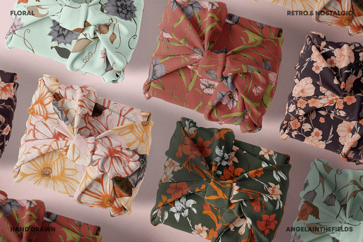 Summer Romance Vintage Floral Patterns 4