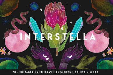 Interstella Mystic Illustrations Kit