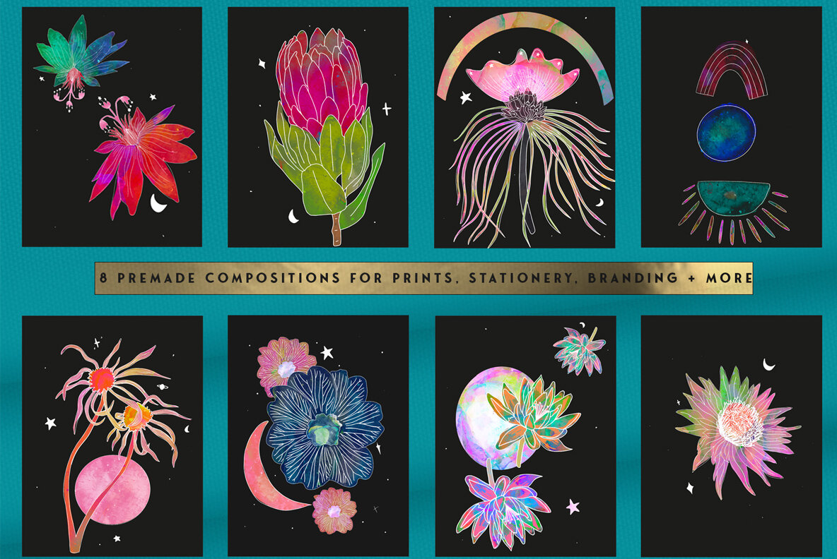 Interstella Mystic Illustrations Kit 10