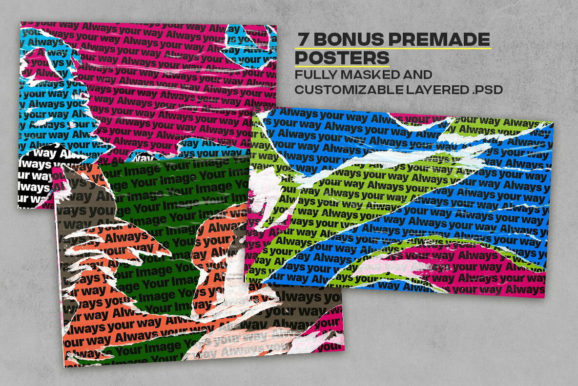 Torn Design Paper Elements Torn Design Paper Elements