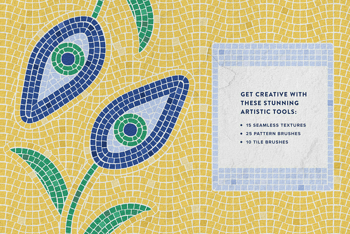 Mosaic Illustrator Tile Brushes Mosaic Illustrator Tile Brushes