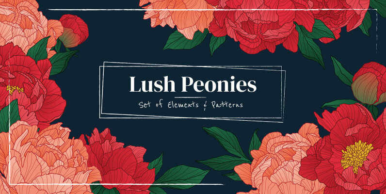 Lush Peonies
