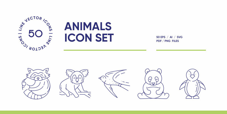 Animals Icon Set