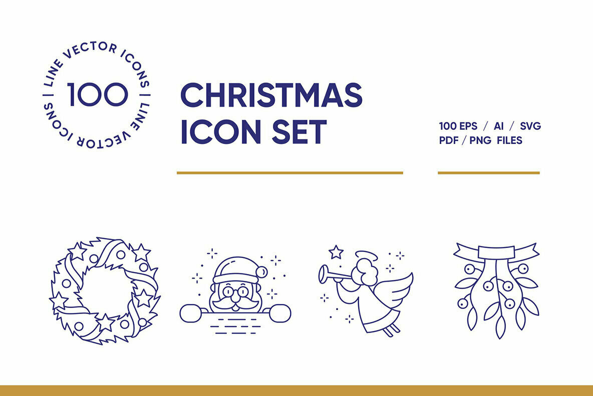 Christmas Icon Set Christmas Icon Set