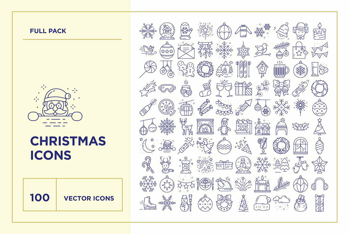 Christmas Icon Set Christmas Icon Set