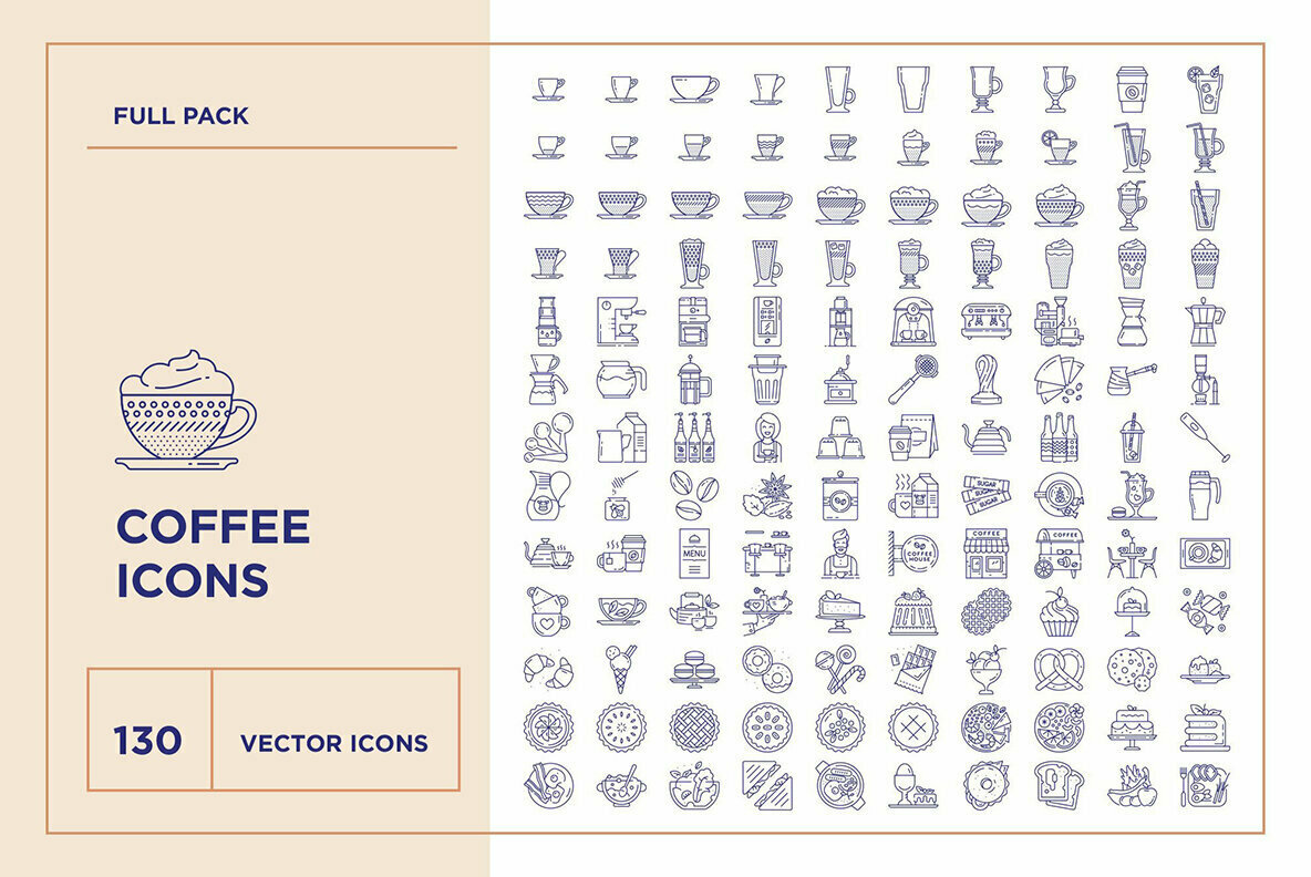 Coffee Icon Set Coffee Icon Set