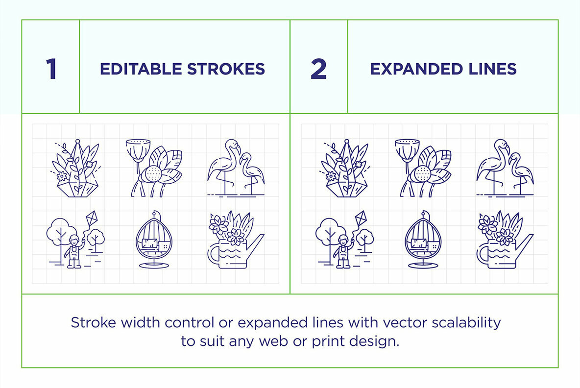 Gardening Icon Set Gardening Icon Set