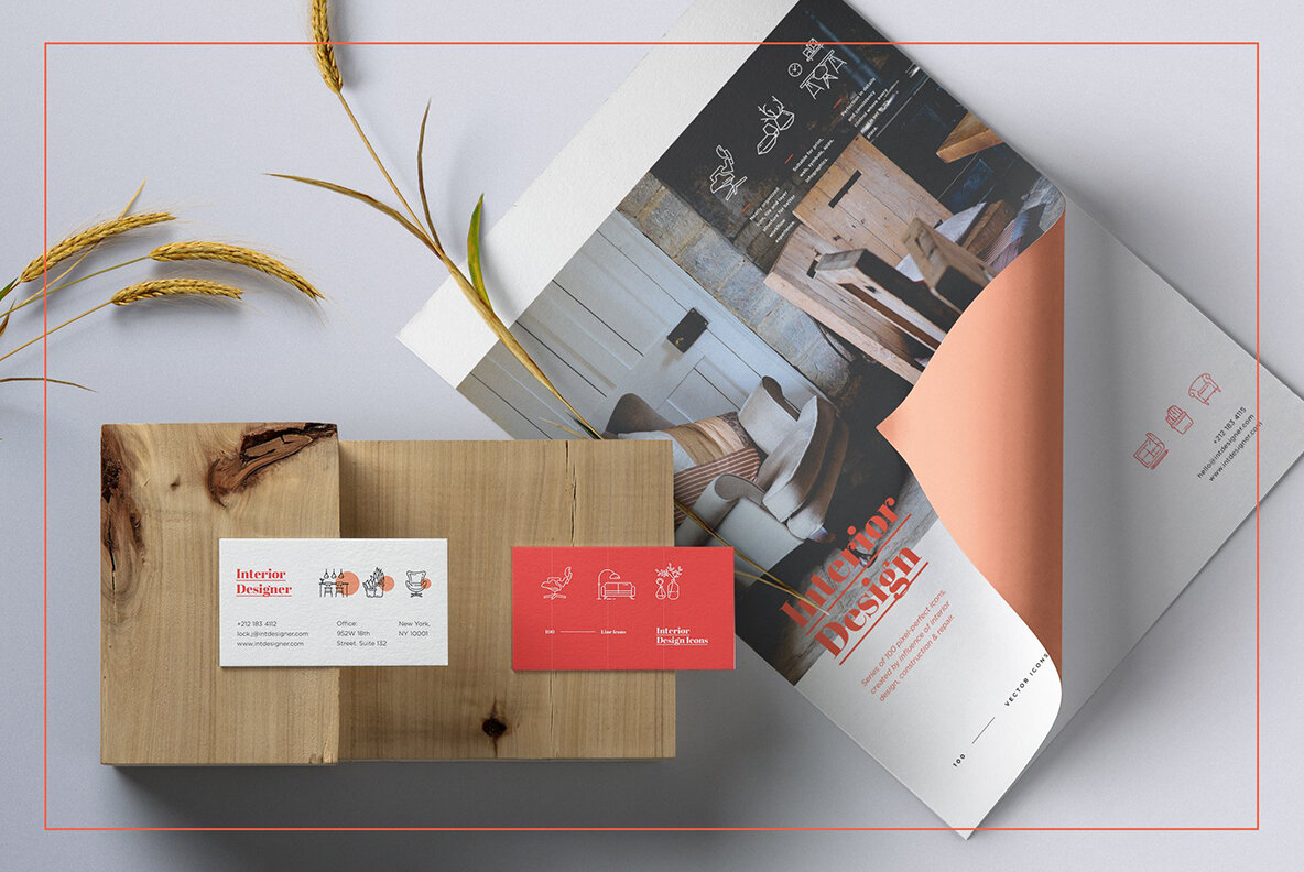 Interior Design Icon Set Interior Design Icon Set