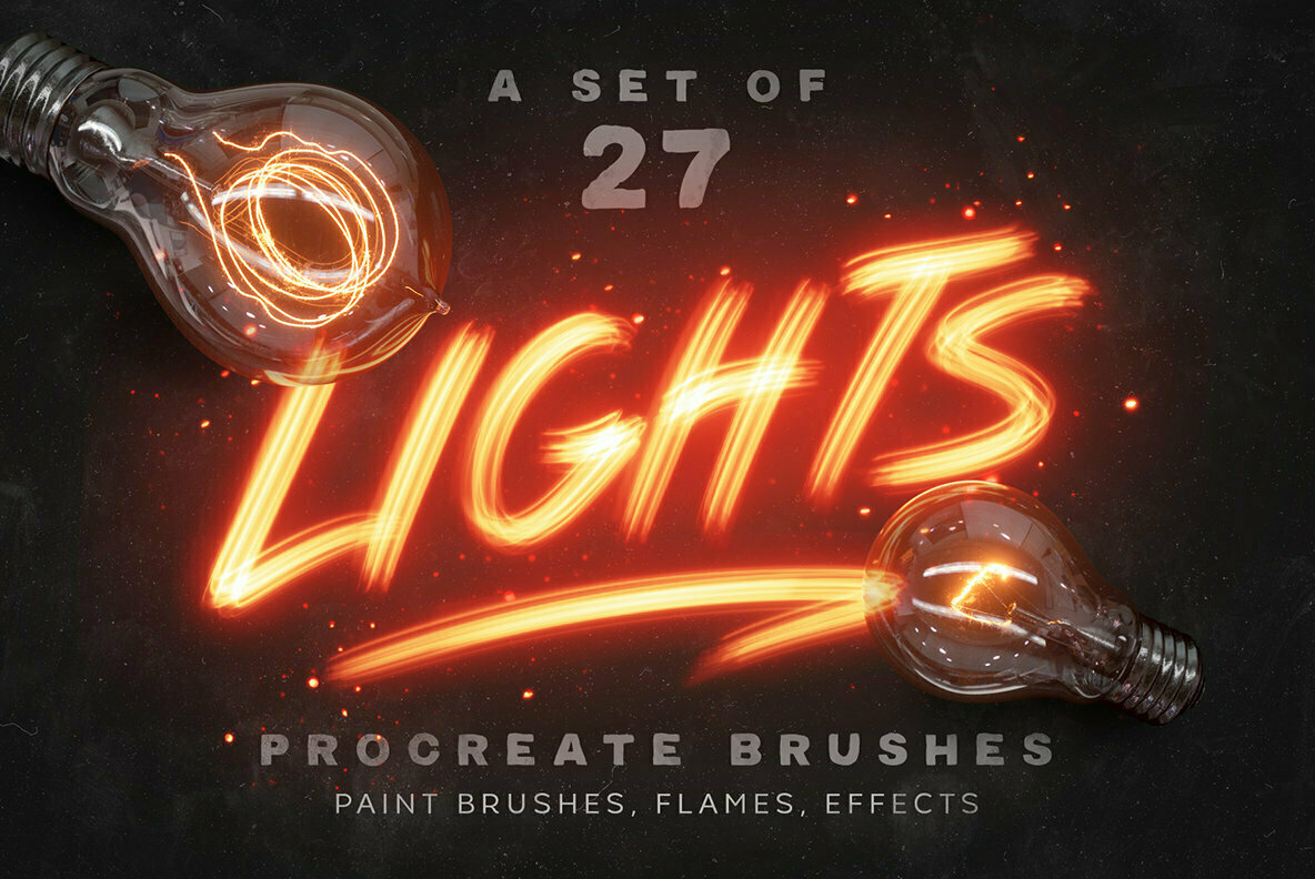 Lights Procreate Brushes Lights Procreate Brushes