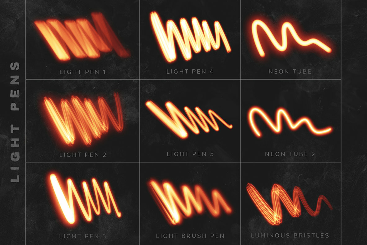 Lights Procreate Brushes Lights Procreate Brushes
