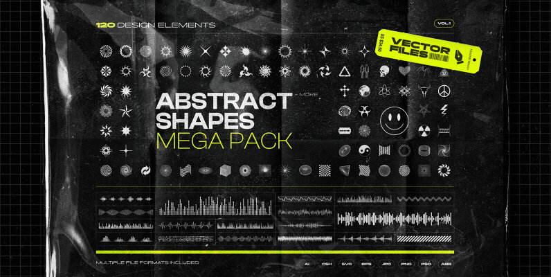 Abstract Shapes MEGA PACK