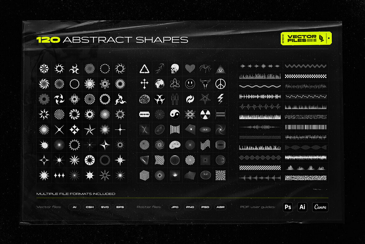Abstract Shapes MEGA PACK 2
