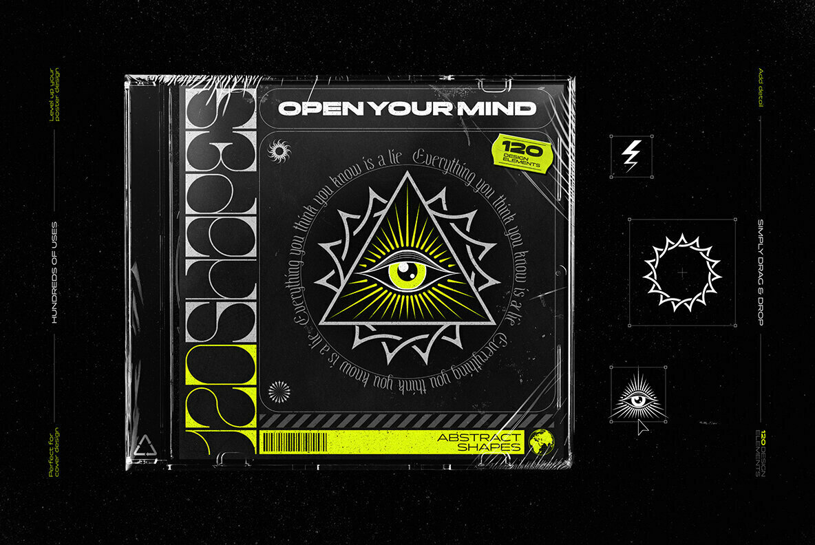 Abstract Shapes MEGA PACK 3