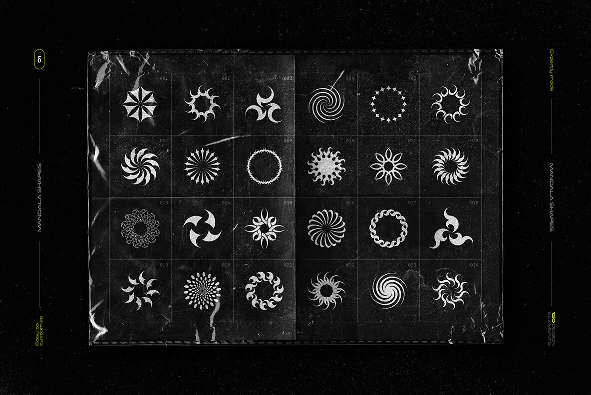 Abstract Shapes MEGA PACK 4