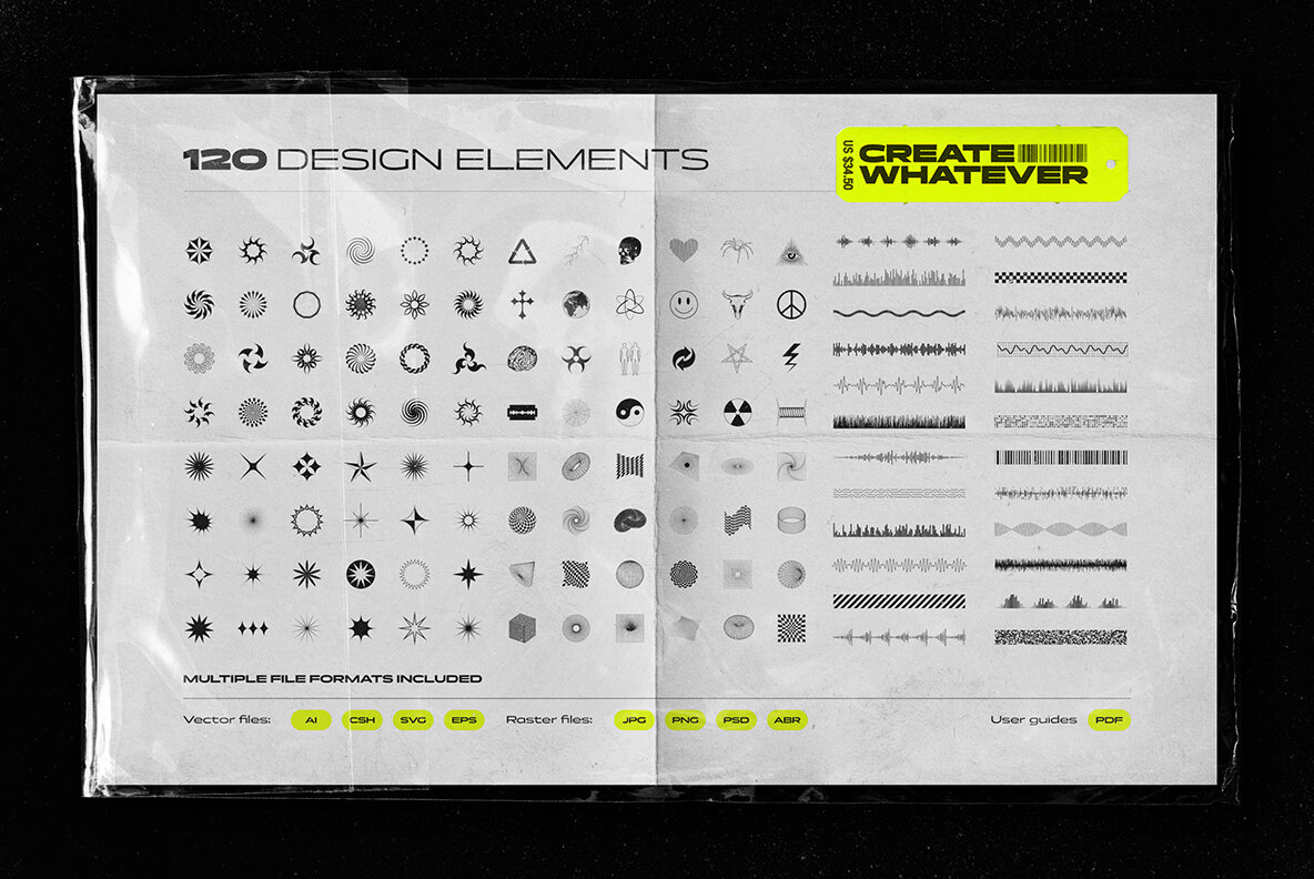 Abstract Shapes MEGA PACK 11