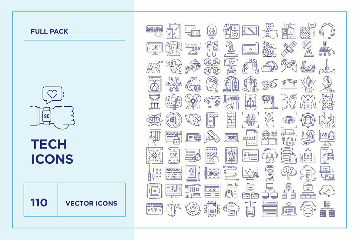 Technology Icon Set 2