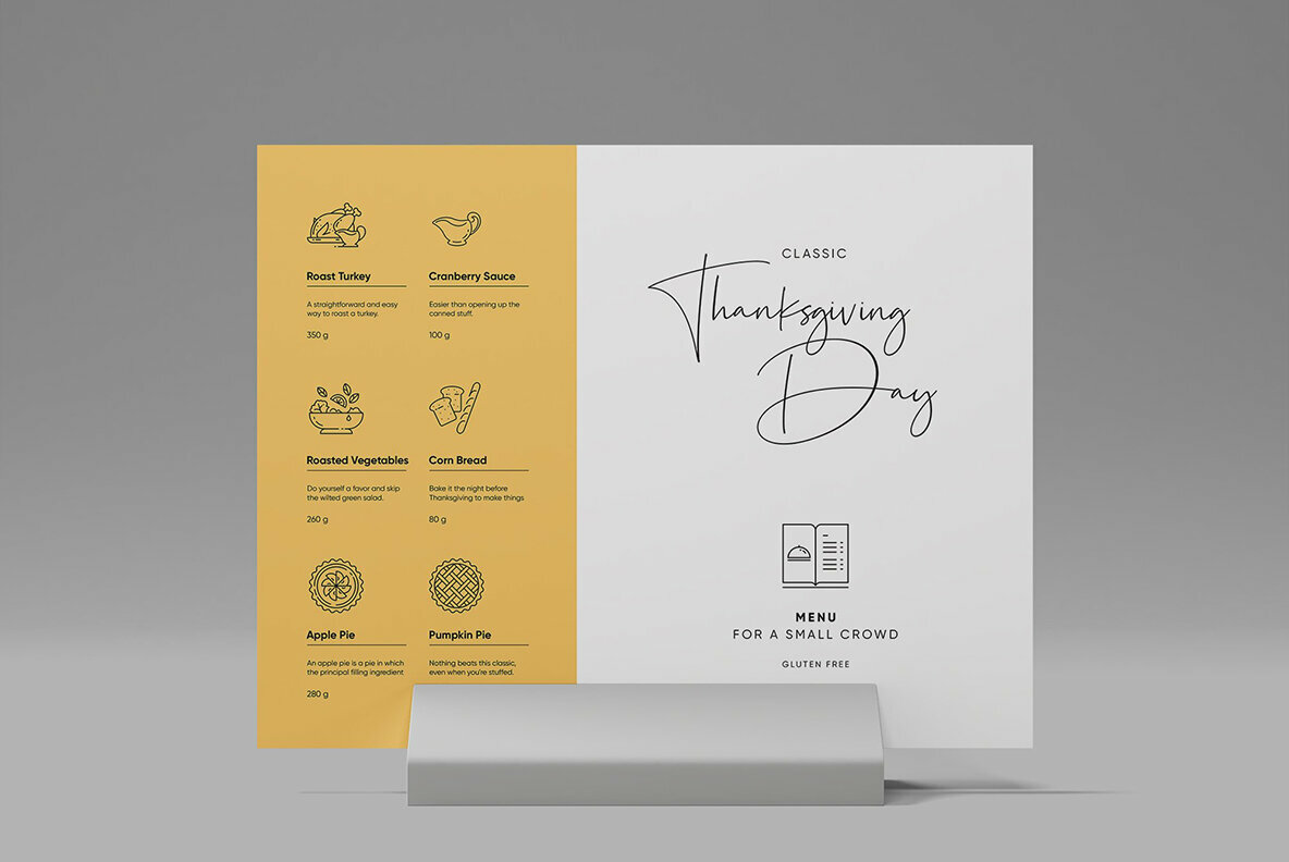 Thanksgiving Day Icon Set Thanksgiving Day Icon Set
